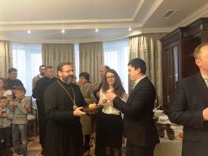 До Патріарха Святослава з колядою завітали священики УГКЦ.(ФОТО)